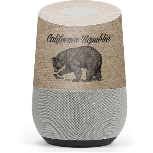 Cali Republic Vintage Google Home Skin